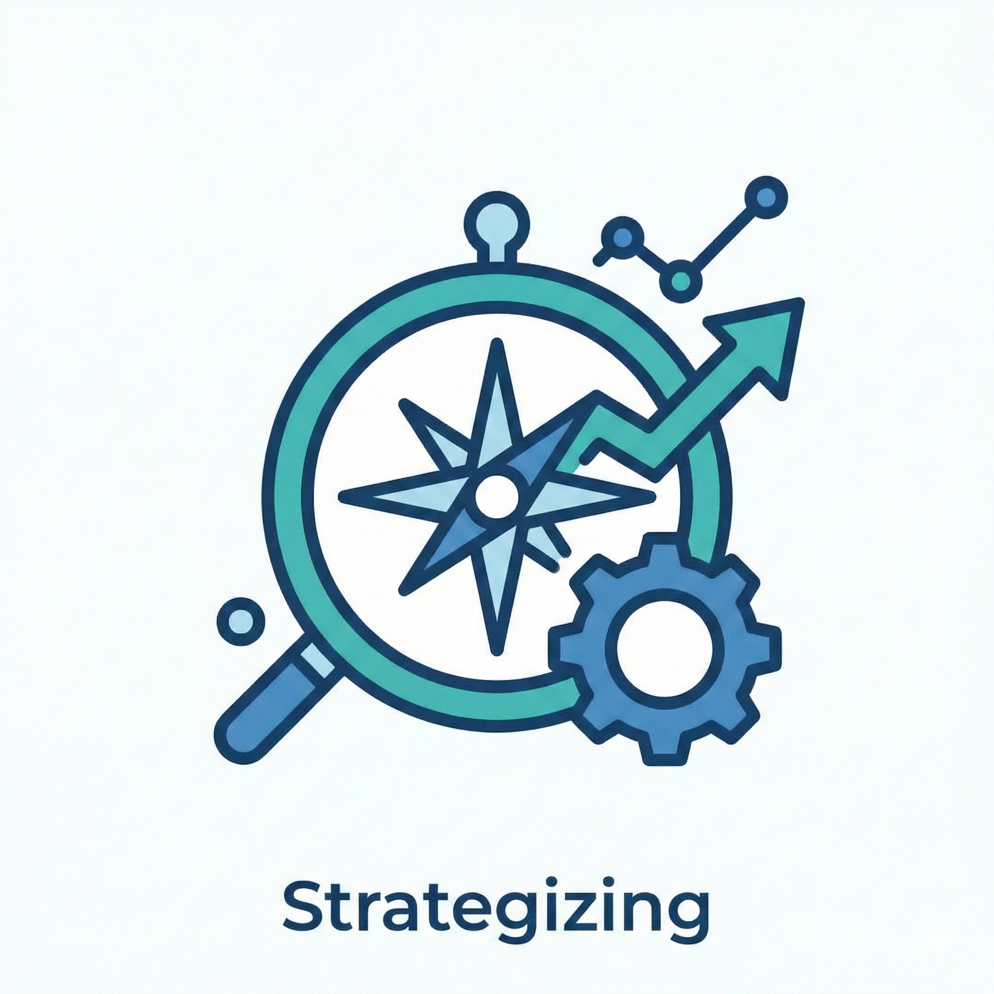 Strategizing icon